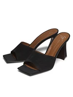 Marinetti Suede 85MM Curved-Heel Sandals