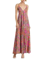 Stefani Paisley Maxi Dress