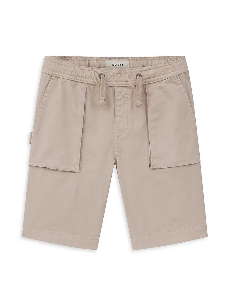 Little Boy's & Jackson Flat-Front Shorts