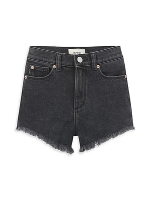 Little Girl's & Lucy Cut-Off Denim Shorts