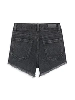 Little Girl's & Lucy Cut-Off Denim Shorts