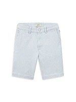 Little Boy's & Jacob Striped Shorts