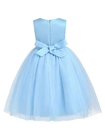 Baby Girl's, Little Girl's & Pearl Bow Tulle Dress