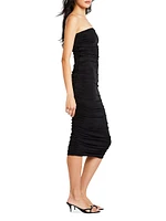 Martha Strapless Midi Dress