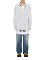 Oversized Asymmetrical Shirt Cotton