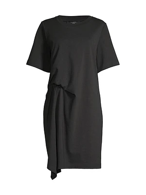 Manche Draped Cotton Dress