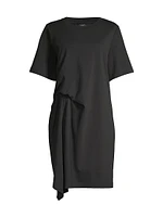 Manche Draped Cotton Dress