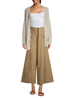 Kabala Belted Linen Sweater