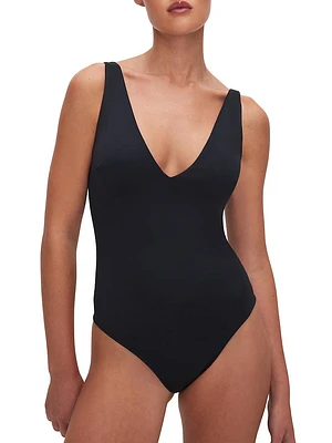 Scuba V-Neck Tank Bodysuit