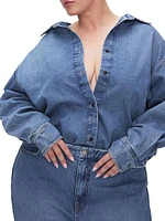 Denim Oversized Shirt