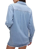 Denim Fitted Shirt