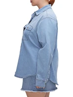 Denim Fitted Shirt