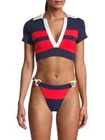 Babe T-Shirt Crop Bikini Top