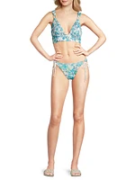 Nerissa Floral Tie Bikini Bottom