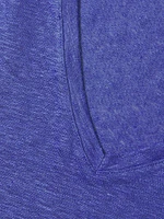 Stretch Linen V-Neck T-Shirt