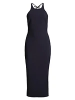 Theo Column Midi-Dress