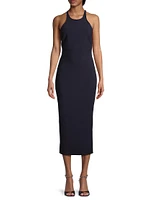 Theo Column Midi-Dress