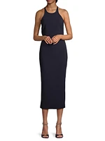 Theo Column Midi-Dress