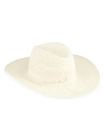 Packable Straw Fedora