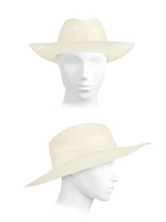 Packable Straw Fedora