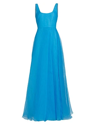 Clara Organza Maxi Dress