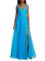 Clara Organza Maxi Dress