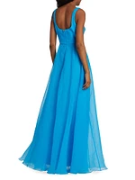 Clara Organza Maxi Dress