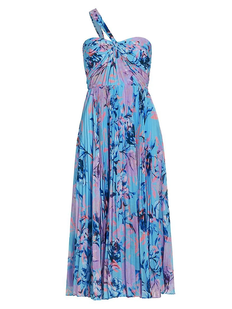 Audra Chiffon Midi-Dress