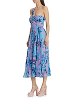 Audra Chiffon Midi-Dress