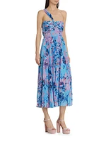 Audra Chiffon Midi-Dress