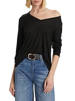 Heavy Modal V-Neck Shirt