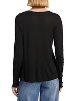 Heavy Modal V-Neck Shirt