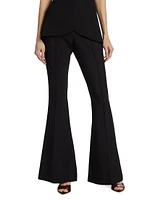 Wirra Pleated Flared Pants