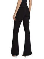 Wirra Pleated Flared Pants