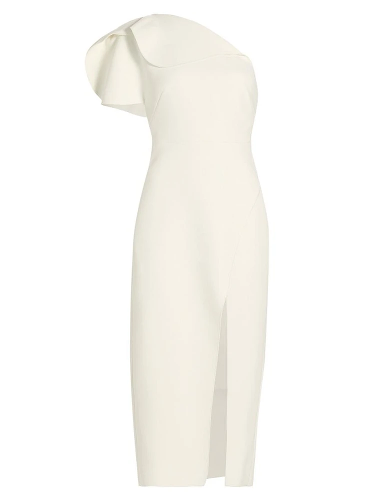 Rogeron One-Shoulder Cocktail Dress