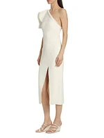 Rogeron One-Shoulder Cocktail Dress