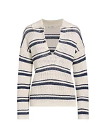 Striped Cotton Sweater