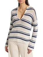 Striped Cotton Sweater