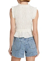 Martine Eyelet Top