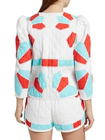 Sabrina Quilted Cotton Jacket