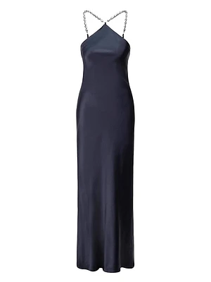 Cadence Satin Maxi Dress