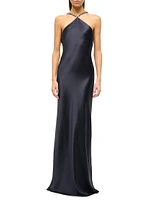 Cadence Satin Maxi Dress