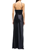 Cadence Satin Maxi Dress