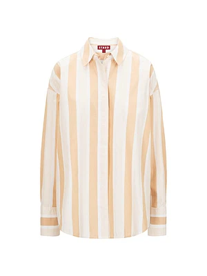 Colton Striped Button-Up Shirt