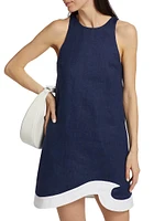 Allori Linen Shift Dress