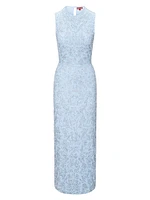 Como Beaded Column Maxi Dress