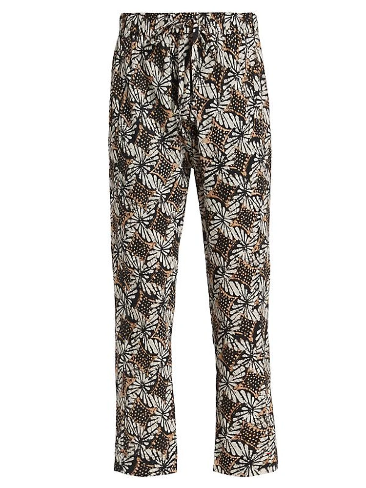 Draper Batik Cotton Gauze Drawstring Pants