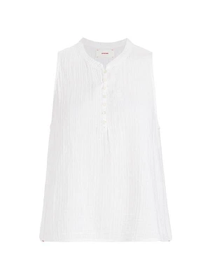 Tish Cotton Sleeveless Top