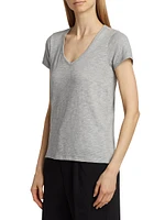 Cotton V-Neck T-Shirt