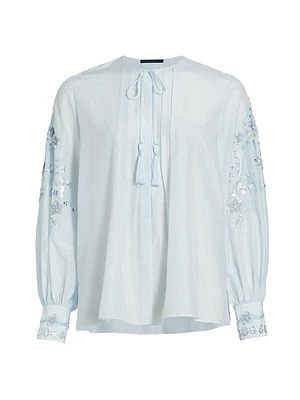 Acacia Peasant Blouse
